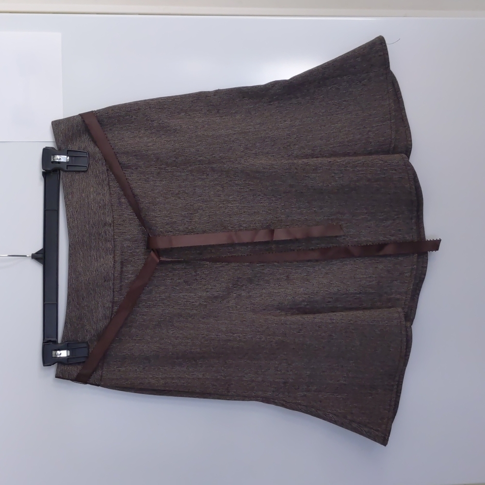 Maurices brown swing skirt, size XS